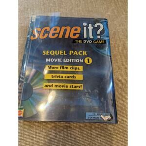 Scene It The DVD Sequel Pack Movie Edition 1 Game Pre-Owned 2004 Trivia Game